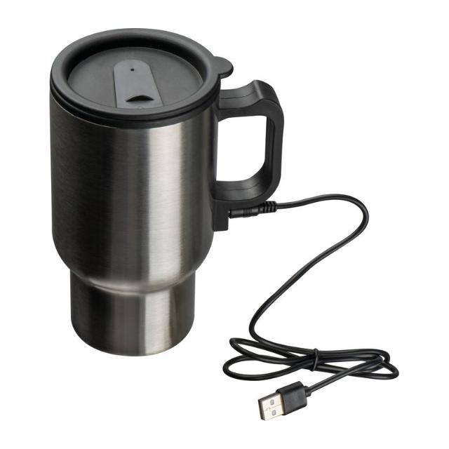 Cana din otel inoxidabil cu conectare USB