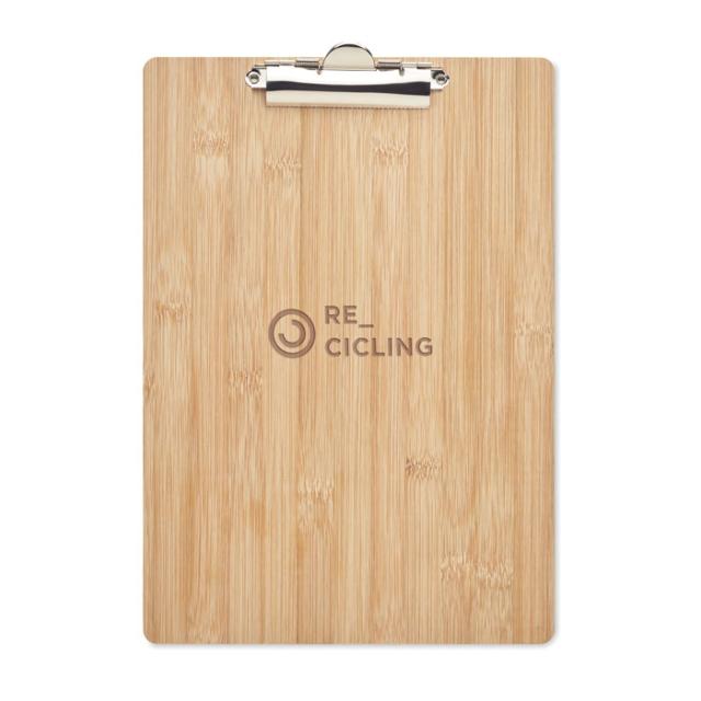 Clipboard A4, din bambus