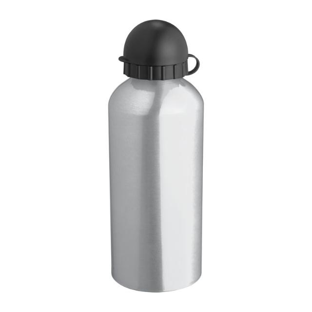 Sticla otel inoxidabil, 600 ml, pentru sportivi, gri