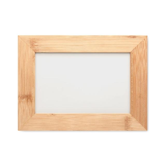Rama foto Gazo, 15 x 10 cm, din bambus