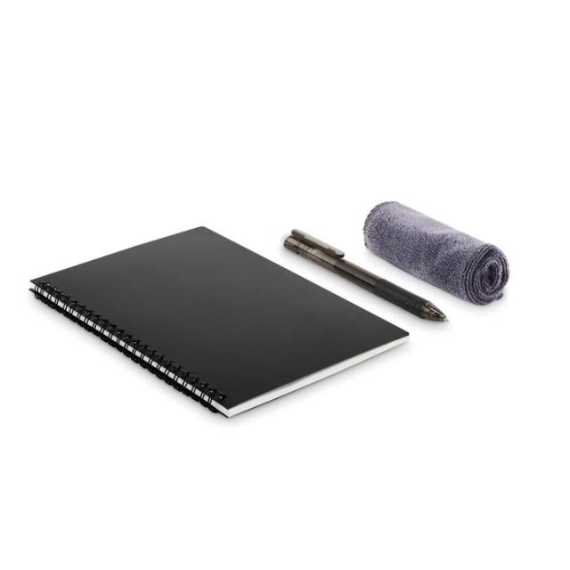 Notes A5 razuibil, Nobuuk, negru