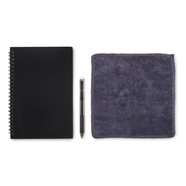 Notes A5 razuibil, Nobuuk, negru