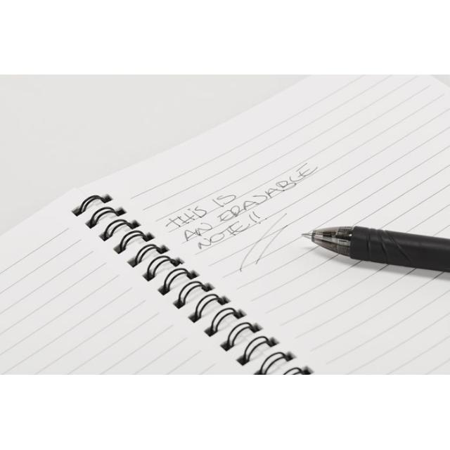 Notes A5 razuibil, Nobuuk, negru