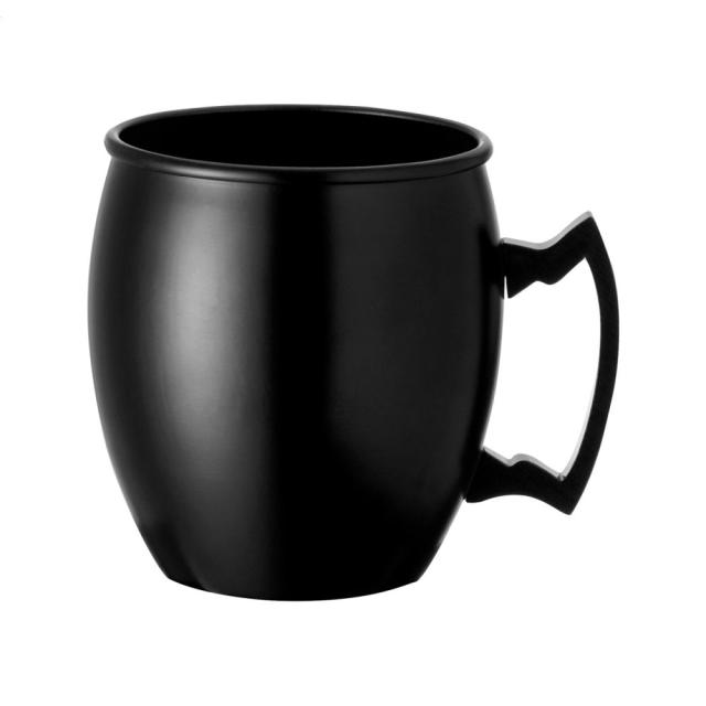 Cana aluminiu culoare metalizata, 540 ml, negru