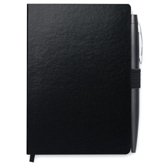 Notes A6, cu pix, Notalux, negru