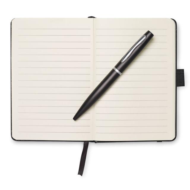 Notes A6, cu pix, Notalux, negru