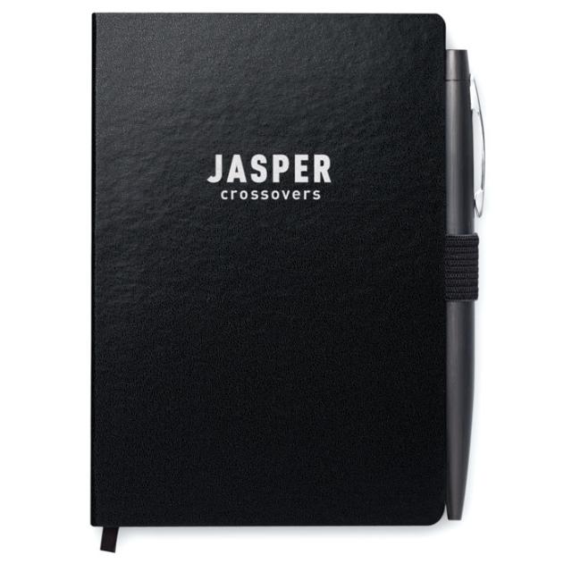 Notes A6, cu pix, Notalux, negru