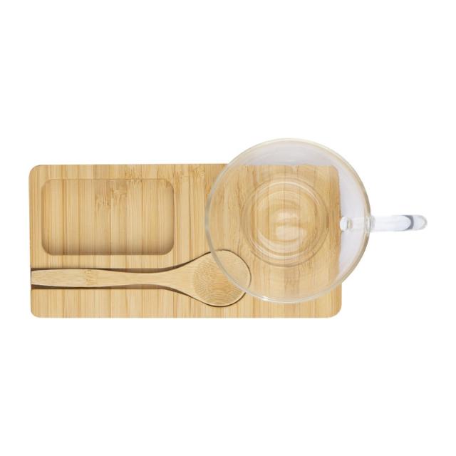 Set espresso din bambus