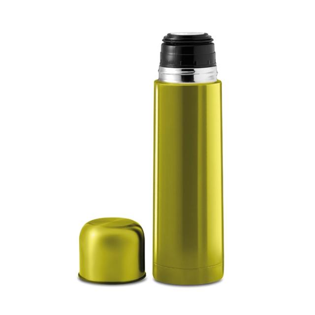 Termos otel inoxidabil, perete dublu, vidat, 500 ml, lime