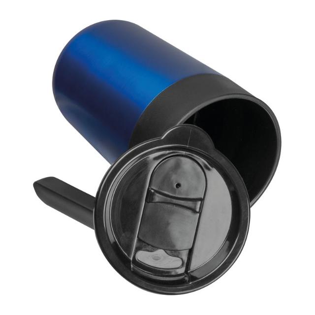 Cana din otel inoxidabil, albastru