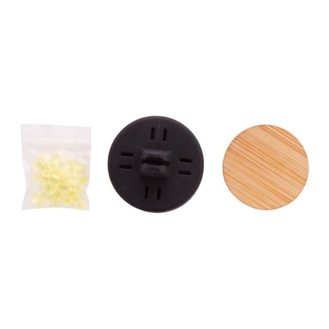 Odorizant auto silicon, fata bambus, lamaie, negru