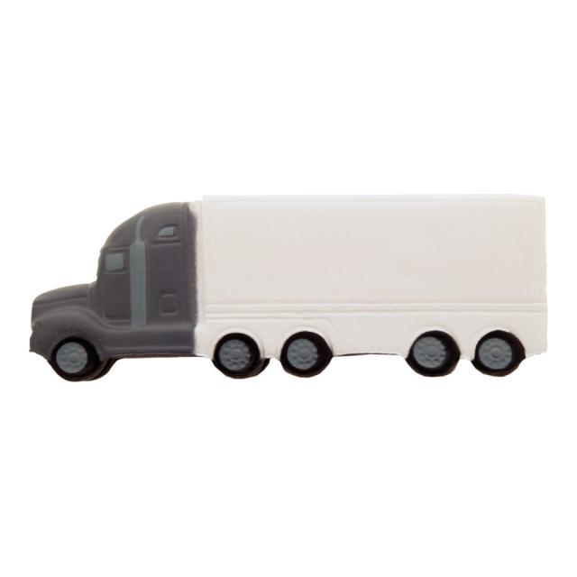 Minge antistres in forma de camion, spuma PU, gri