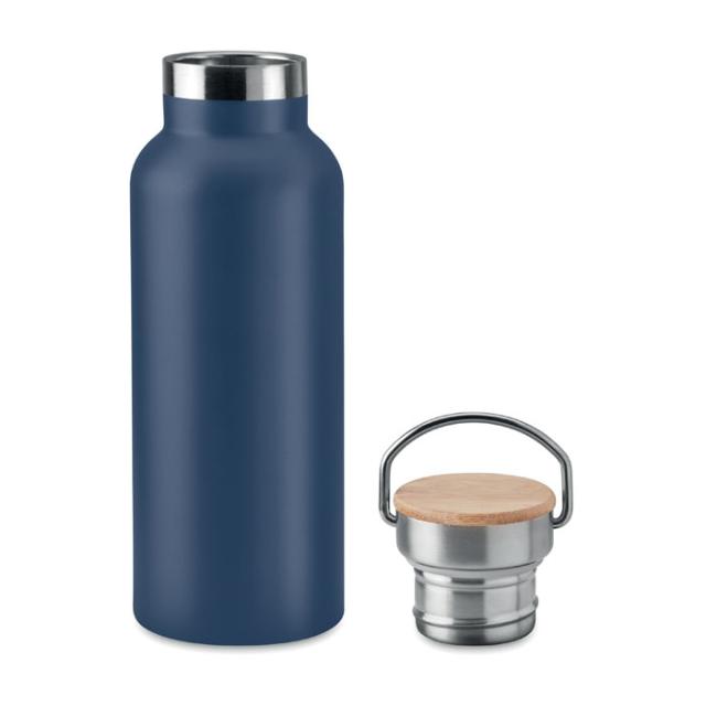 Termos dublu, 500 ml, infuzor, Helsinki, albastru marin