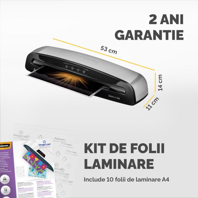 Laminator Fellowes, Saturn 3i, A3