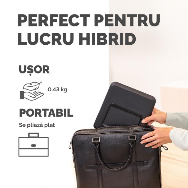 Suport laptop Fellowes Breyta, negru
