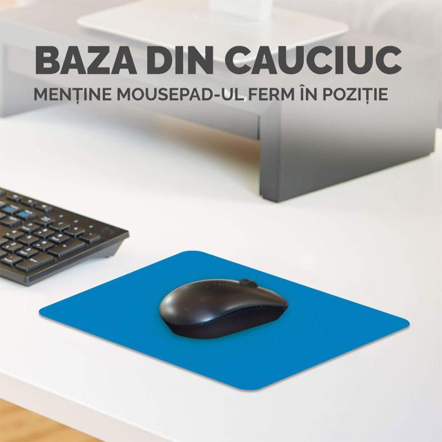 Mouse pad Fellowes, albastru