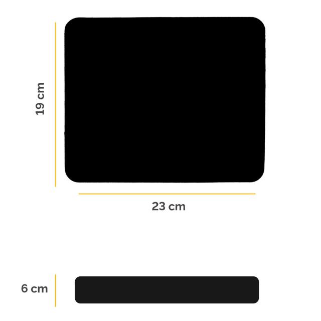 Mouse pad Fellowes, negru