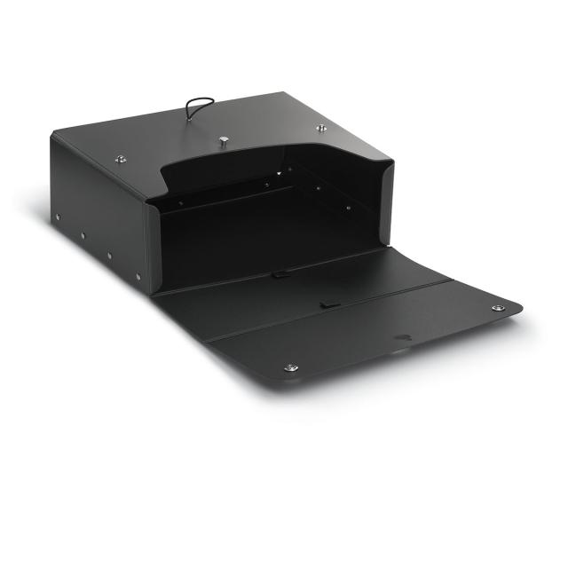 Cutie pentru arhivare cu maner ergonomic TRILEX, PP, latime 12CM, gri inchis 