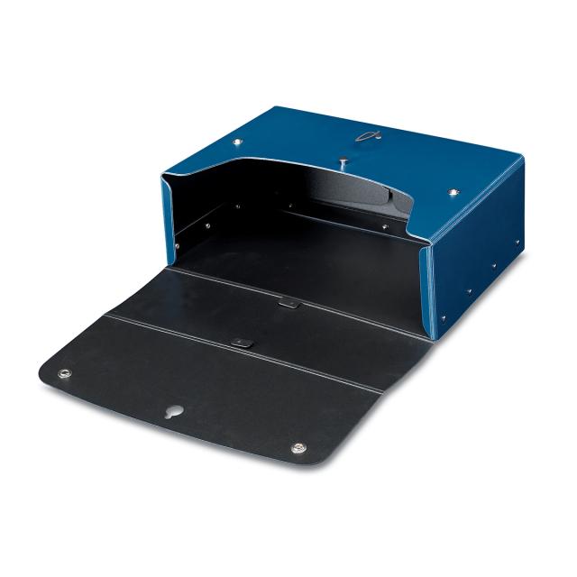 Cutie pentru arhivare cu maner ergonomic TRILEX, PP, latime 20CM, albastru 