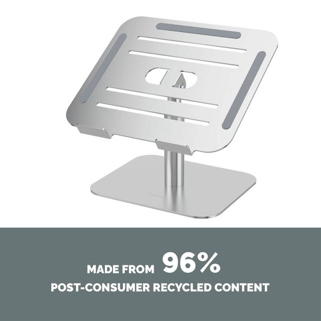 Suport de birou pentru laptop Fellowes Alumia, argintiu