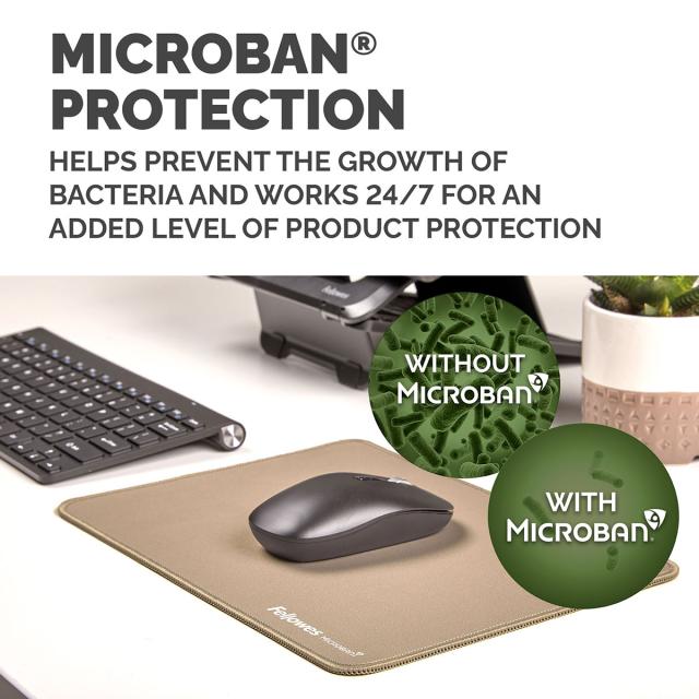 Mousepad Fellowes Breyta Microban XL, nisip