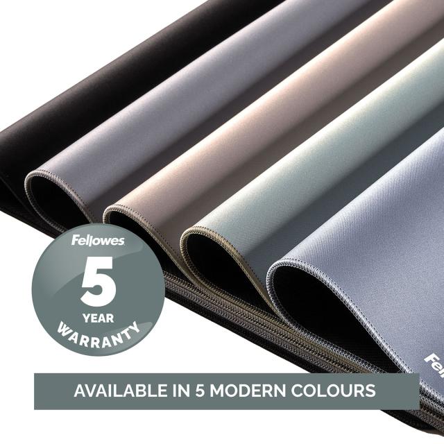 Mapa de birou Fellowes Breyta, 80 x 40 cm, cu protectie antibacteriana Microban, albastru