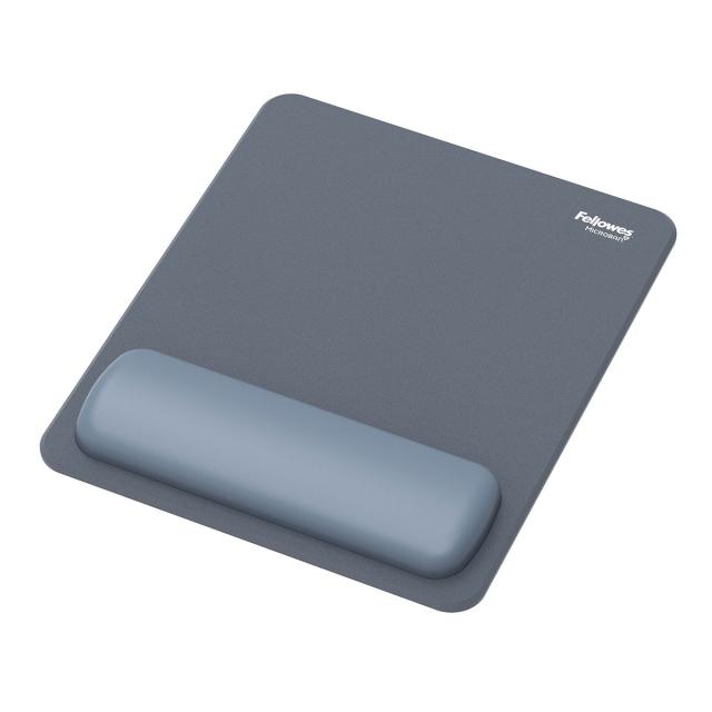 Mousepad Fellowes Breyta Microban cu suport pentru incheietura, albastru