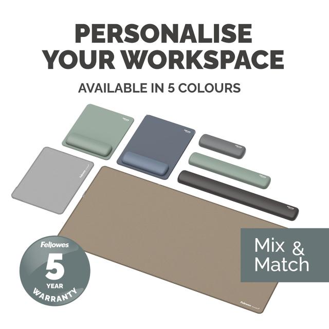 Suport pentru incheietura Fellowes Breyta Microban pentru tastatura, negru