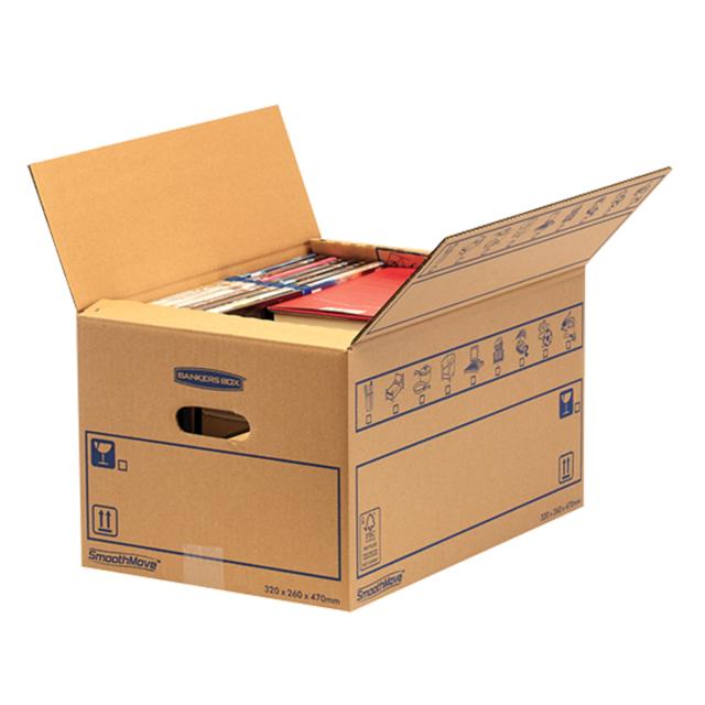 Cutie pentru transport si arhivare Fellowes SmoothMove Everyday, 39 litri