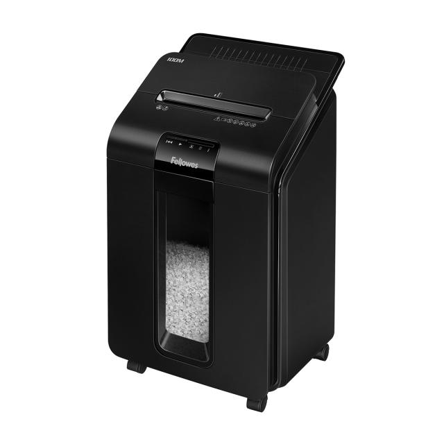 Distrugator automat Fellowes Automax 100M, 100 coli, mini cut