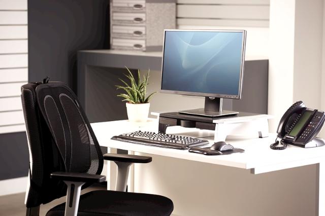 Suport Fellowes pentru spate, cu plasa