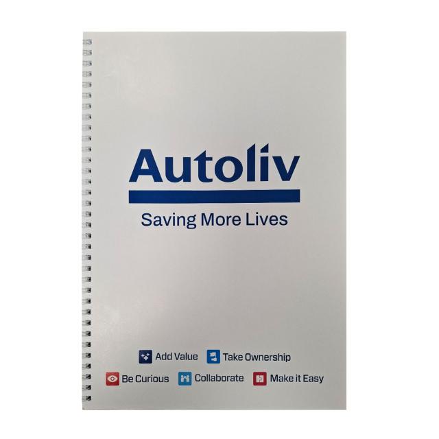 Caiet A6, 50 file offset dictando Autoliv