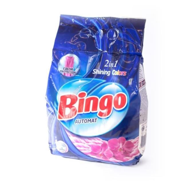Detergent automat rufe colorate Bingo, 450g