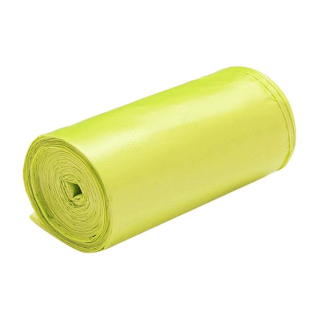 Saci menajeri galbeni, 35 l, 50 bucati/rola