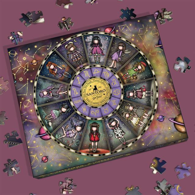 Puzzle 1000 piese, Gorjuss, Zodiile si constelatiile