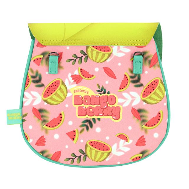 Geanta de umar Gorjuss Bangoberry Piggy Porcusorul, 19x19x2 cm, 3 pinuri