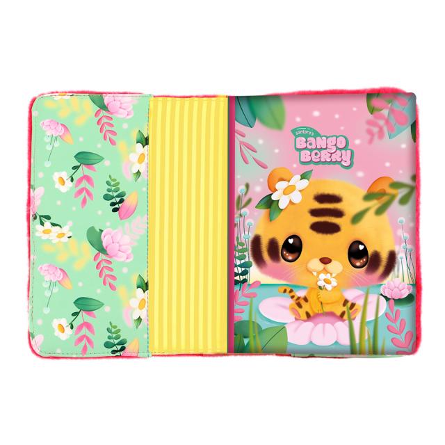 Notes pufos Bangoberry, Tiggy Tigrisorul, 18x23x4 cm