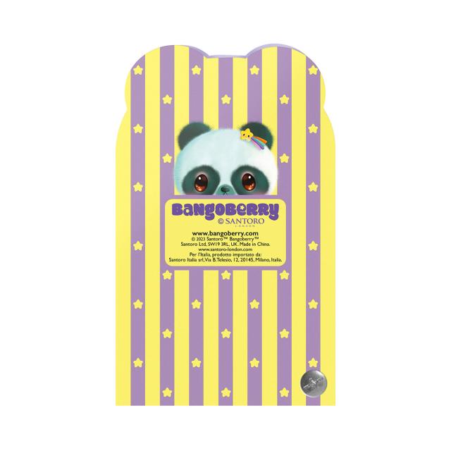 Carnetel Bangoberry Pally Panda 7x12x1 cm
