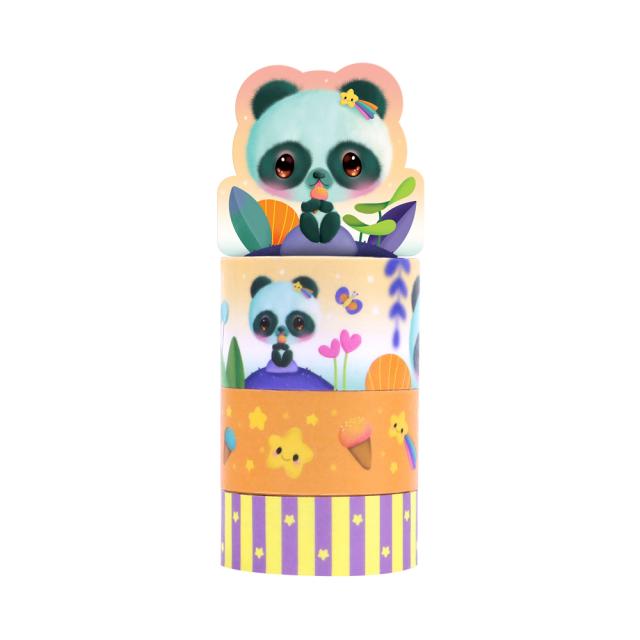 Banda adeziva din hartie, Santoro Bangoberry, Pally Panda