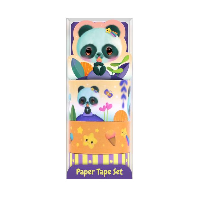 Banda adeziva din hartie, Santoro Bangoberry, Pally Panda