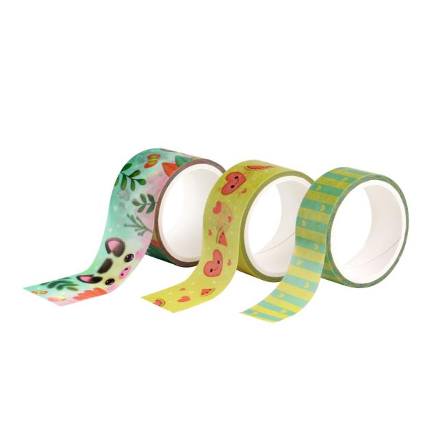 Banda adeziva din hartie, Santoro Bangoberry, Porcusorul Piggy, design creativ