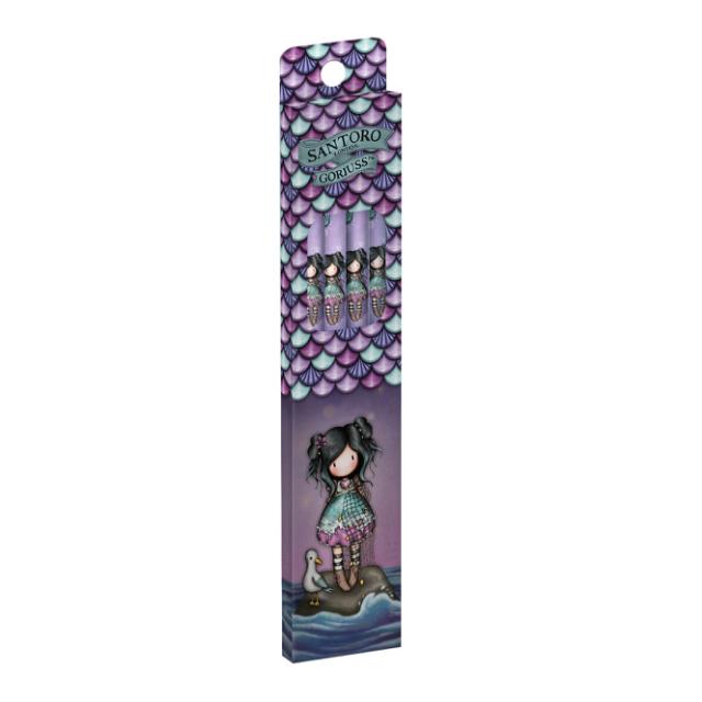 Set creioane Santoro Gorjuss, diverse modele, Grafit