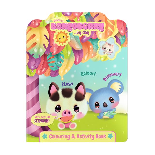 Carte de colorat Bangoberry, Tematica Zi