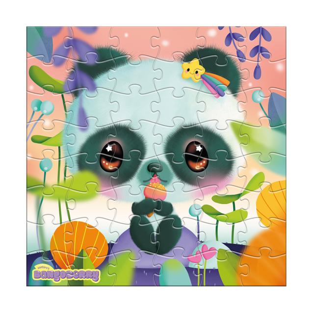 Puzzle Bangoberry, Pally Panda, 48 piese