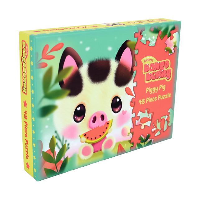 Puzzle Bangoberry, Piggy Porcusorul, 48 piese