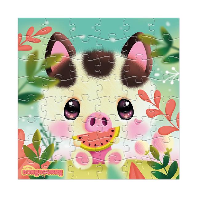Puzzle Bangoberry, Piggy Porcusorul, 48 piese