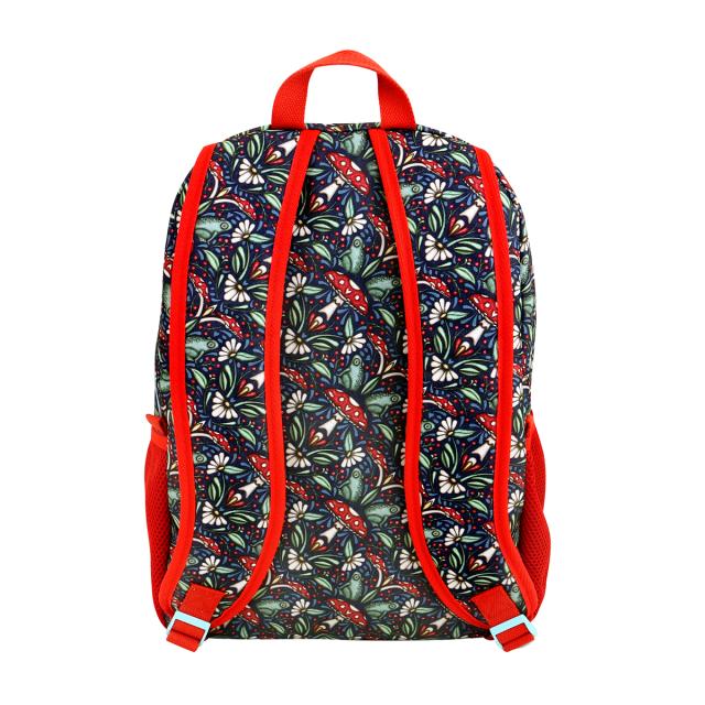 Rucsac Gorjuss, Little Mushroom, 1 compartiment, 34x43x16 cm