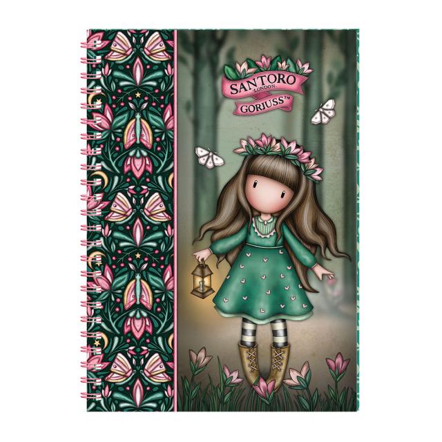 Notes cu spira A5 Gorjuss, Wildflower Dictando