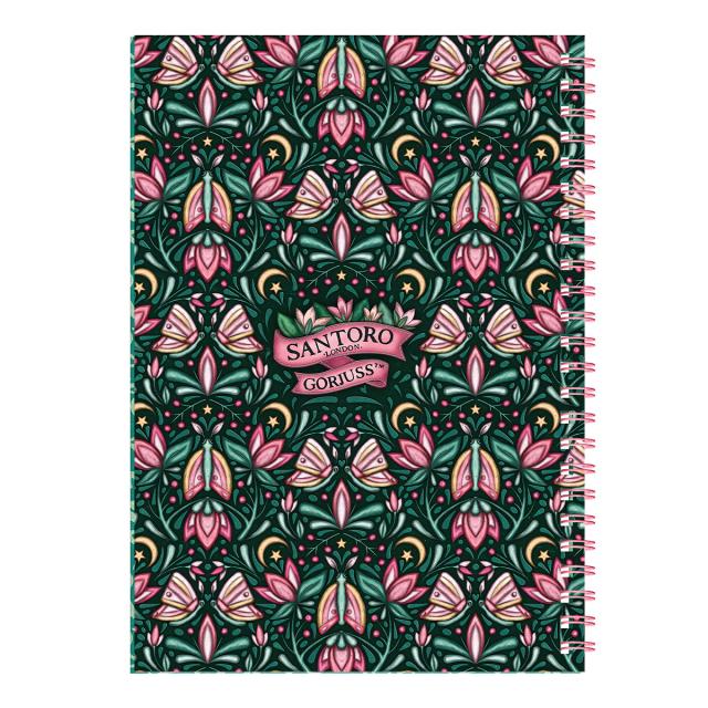 Notes cu spira A5 Gorjuss, Wildflower Dictando