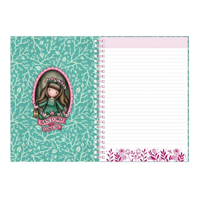 Notes cu spira A5 Gorjuss, Wildflower Dictando